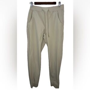 Birddogs Men's Beige Joggers Golf Performance Boomstick Size M EUC Athleisure